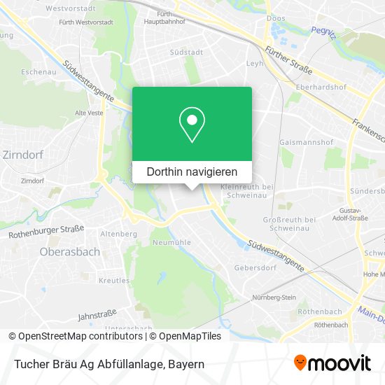 Tucher Bräu Ag Abfüllanlage Karte