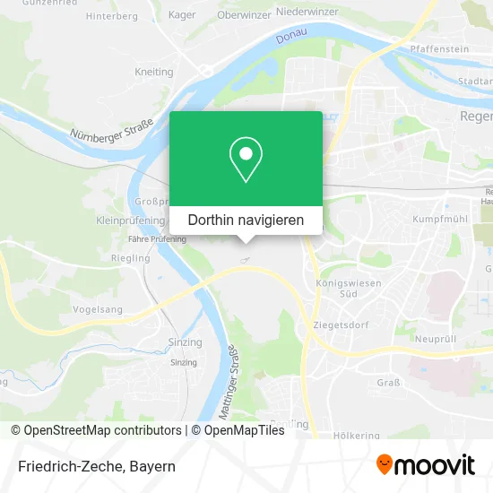 Friedrich-Zeche Karte