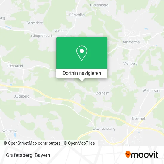 Grafetsberg Karte