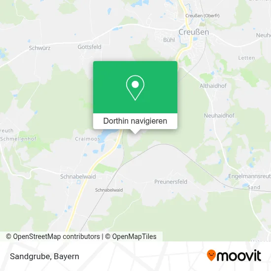 Sandgrube Karte