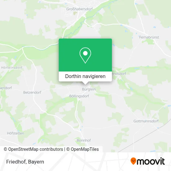 Friedhof Karte