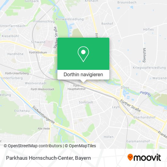 Parkhaus Hornschuch-Center Karte