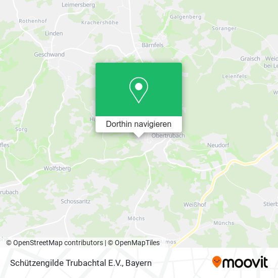 Schützengilde Trubachtal E.V. Karte