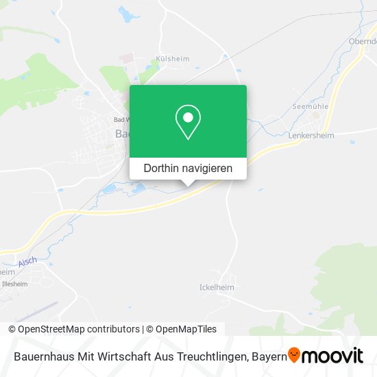 Bauernhaus Mit Wirtschaft Aus Treuchtlingen Karte