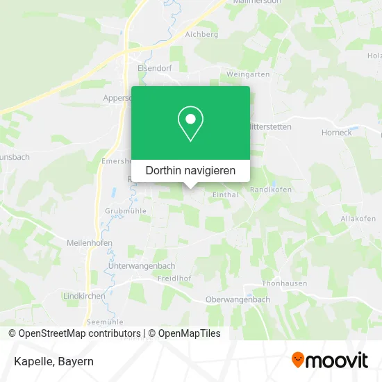 Kapelle Karte