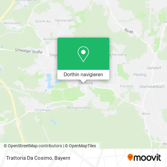 Trattoria Da Cosimo Karte