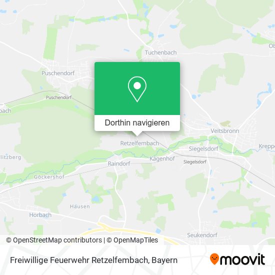 Freiwillige Feuerwehr Retzelfembach Karte