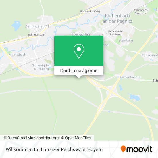 Willkommen Im Lorenzer Reichswald Karte