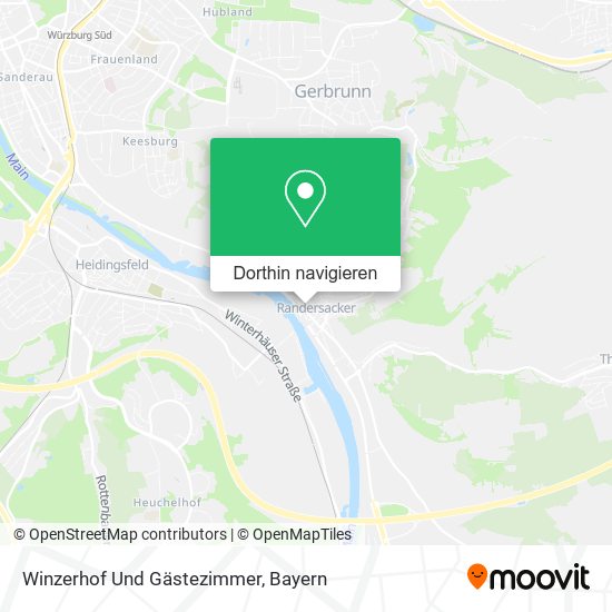 Winzerhof Und Gästezimmer Karte