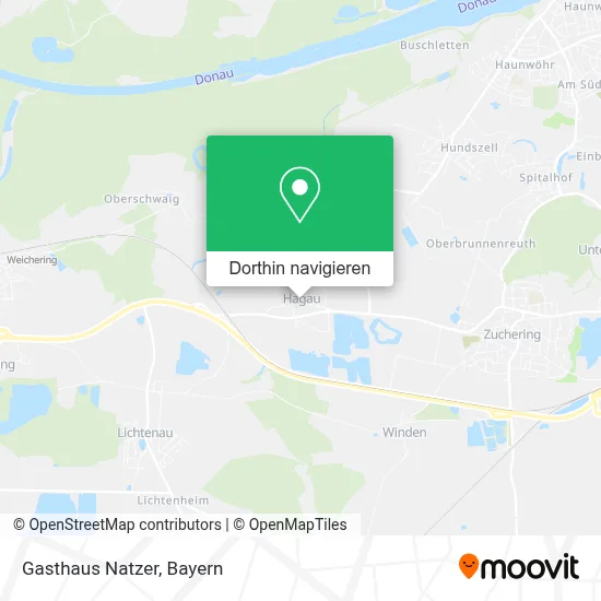 Gasthaus Natzer Karte