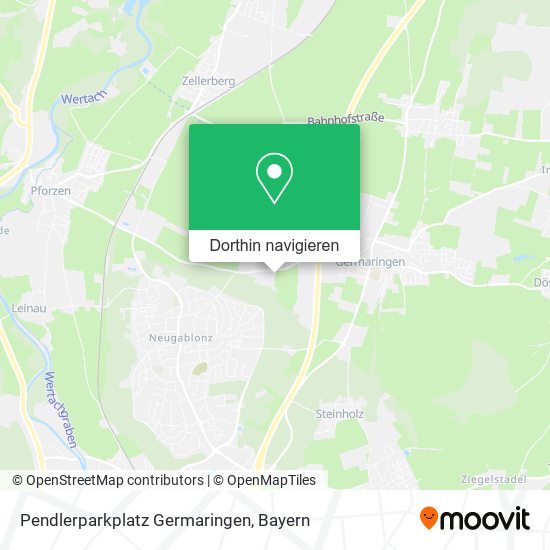 Pendlerparkplatz Germaringen Karte