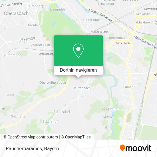 Raucherparadies Karte