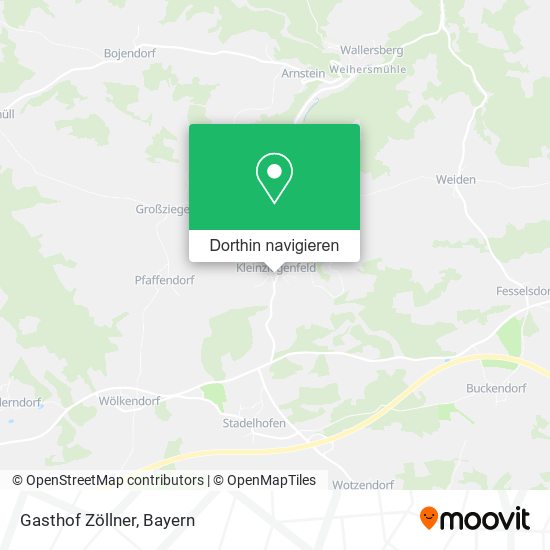 Gasthof Zöllner Karte