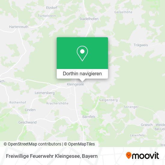Freiwillige Feuerwehr Kleingesee Karte