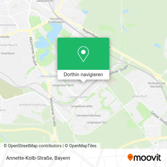 Annette-Kolb-Straße Karte