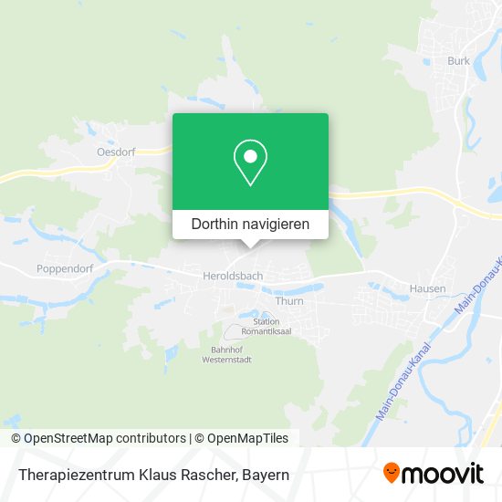 Therapiezentrum Klaus Rascher Karte