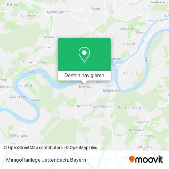 Minigolfanlage Jettenbach Karte