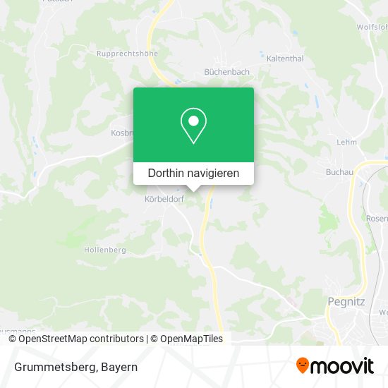 Grummetsberg Karte