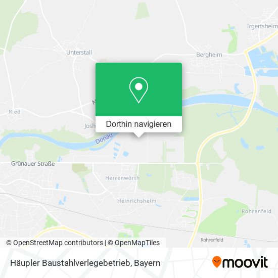 Häupler Baustahlverlegebetrieb Karte