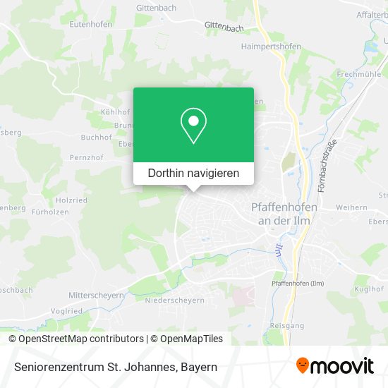 Seniorenzentrum St. Johannes Karte
