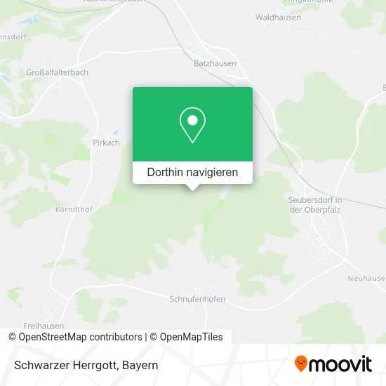 Schwarzer Herrgott Karte