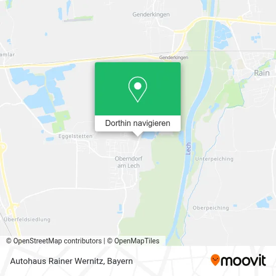 Autohaus Rainer Wernitz Karte