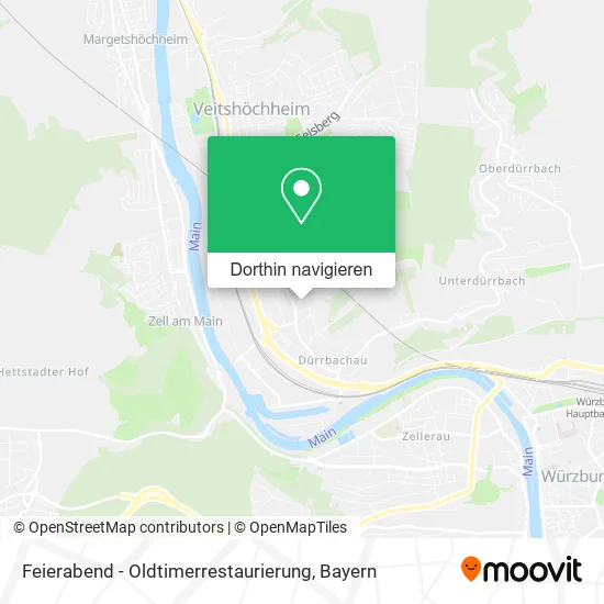 Feierabend - Oldtimerrestaurierung Karte