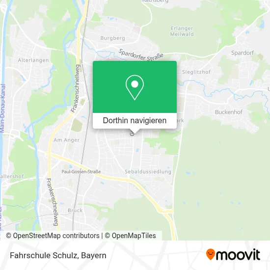 Fahrschule Schulz Karte