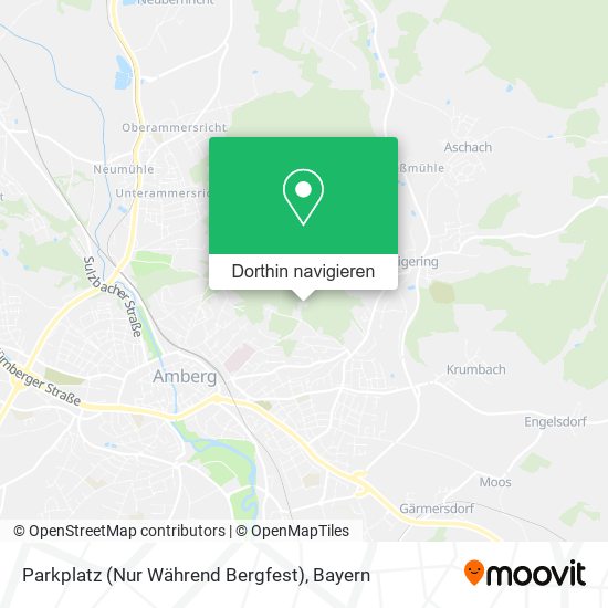 Parkplatz (Nur Während Bergfest) Karte