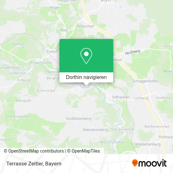 Terrasse Zeitler Karte