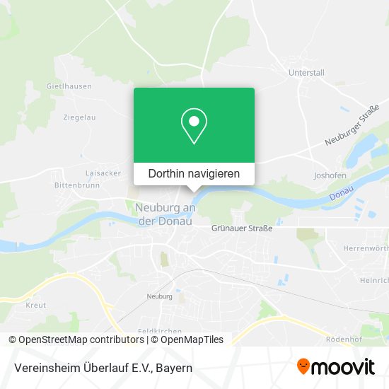 Vereinsheim Überlauf E.V. Karte