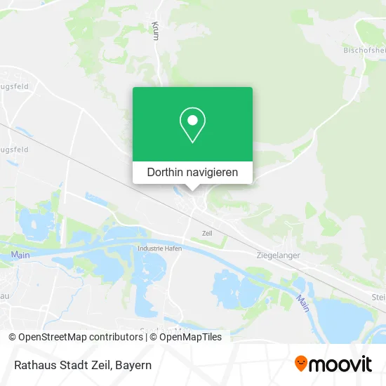 Rathaus Stadt Zeil Karte