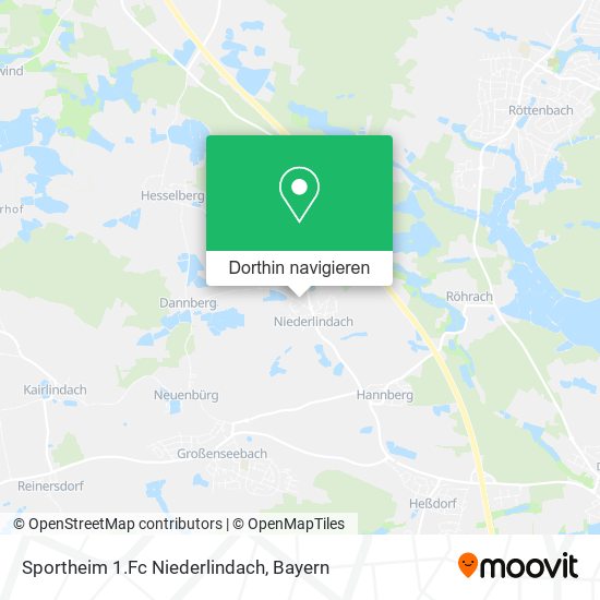 Sportheim 1.Fc Niederlindach Karte
