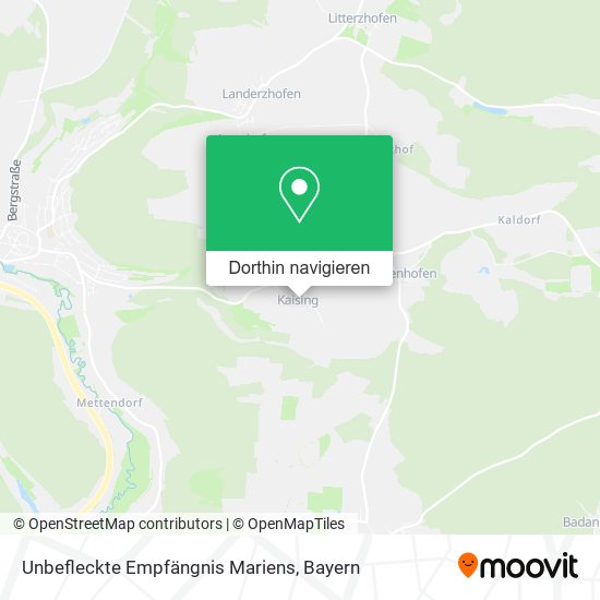 Unbefleckte Empfängnis Mariens Karte