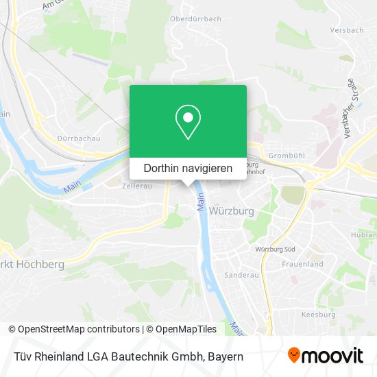 Tüv Rheinland LGA Bautechnik Gmbh Karte