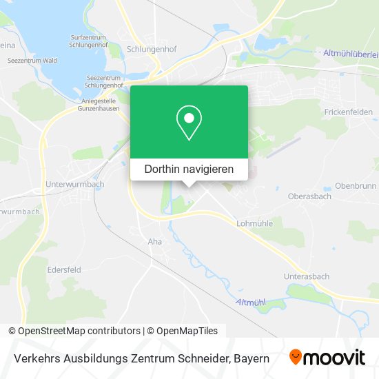 Verkehrs Ausbildungs Zentrum Schneider Karte