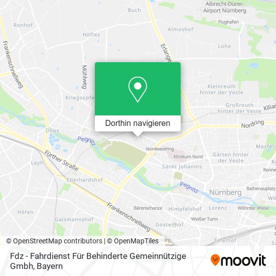 Fdz - Fahrdienst Für Behinderte Gemeinnützige Gmbh Karte