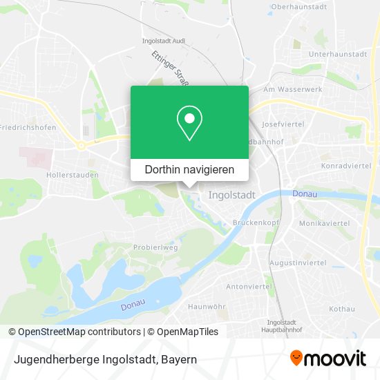 Jugendherberge Ingolstadt Karte