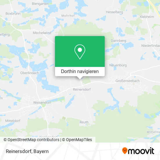 Reinersdorf Karte