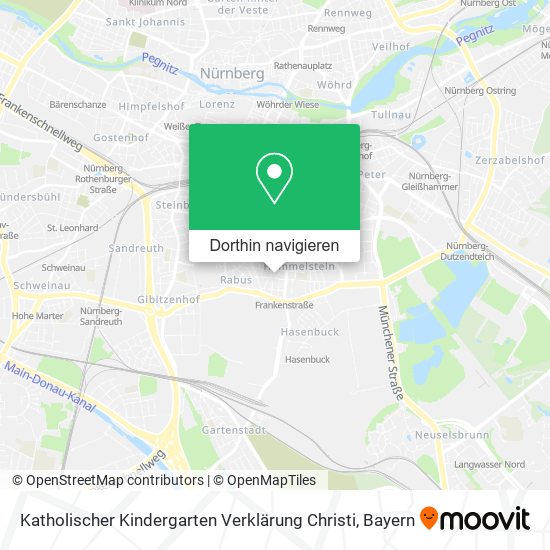 Katholischer Kindergarten Verklärung Christi Karte