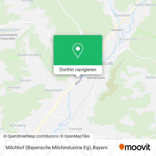 Milchhof (Bayerische Milchindustrie Eg) Karte