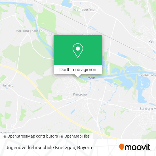 Jugendverkehrsschule Knetzgau Karte