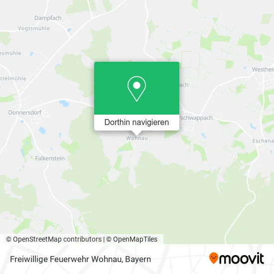 Freiwillige Feuerwehr Wohnau Karte