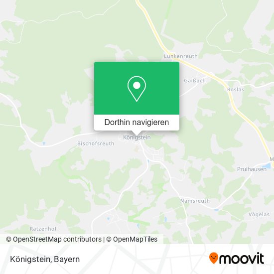 Königstein Karte