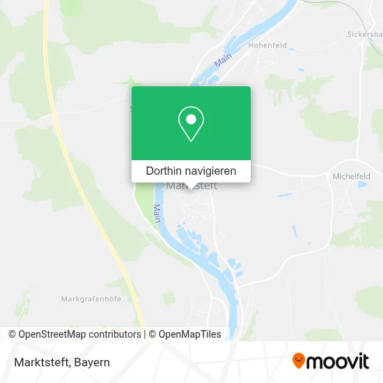 Marktsteft Karte