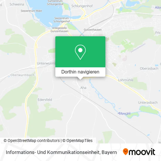 Informations- Und Kommunikationseinheit Karte