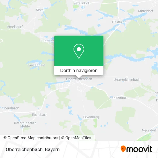 Oberreichenbach Karte