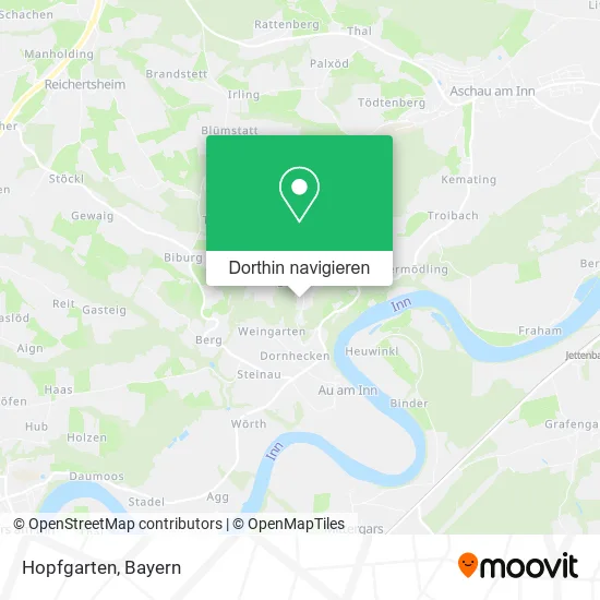 Hopfgarten Karte