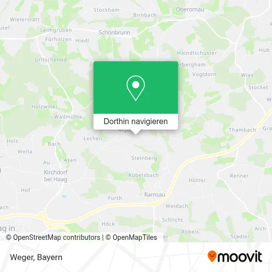 Weger Karte