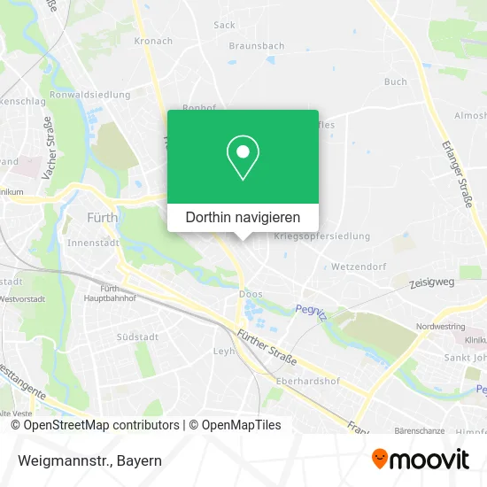 Weigmannstr. Karte